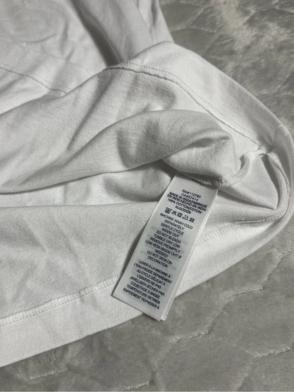 True Religion Big Buddha Graphic Tee White XL Streetwear Y2K